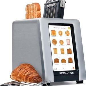 Revolution R180 Connect Plus Smart Toaster with Touchscreen (Bundle with Toastie Press & Warming Rack)