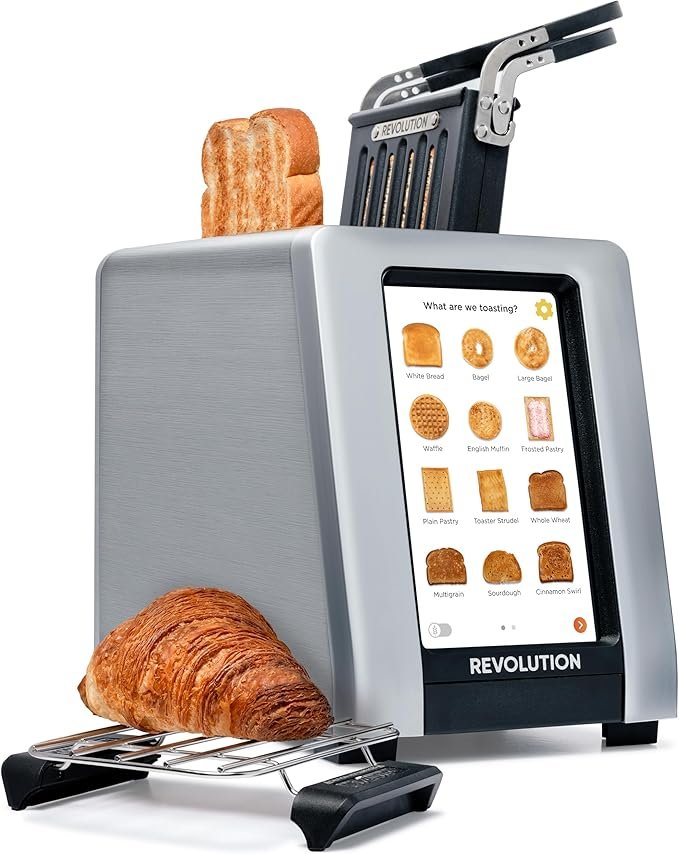 Revolution R180 Connect Plus Smart Toaster with Touchscreen (Bundle with Toastie Press & Warming Rack)